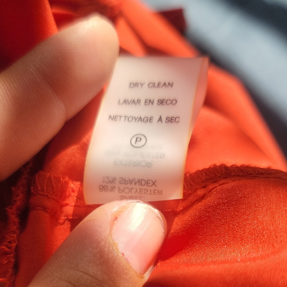 Calvin Klein
Women's Drawstring-Shoulder Tiered Maxi Dress ORANGE/RED - Picture 5 of 7